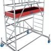 Alu-Faltgerüst Protec XS, 200 Kg/m², TÜV-geprüft, Gebremste Rollen, L 2000 X B 700 X H 3800 Mm