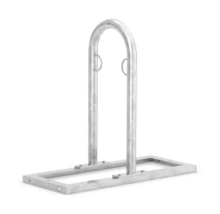 Anlehnparker WSM, 1-seitig, Für Reifen Bis B 55 Mm, B 850 X T 350 X H 850 Mm, Stahl Verzinkt, 1 Einstellplatz