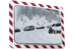 Antifrost-/Antibeschlag-Verkehrsspiegel Vialux, Rechteckig