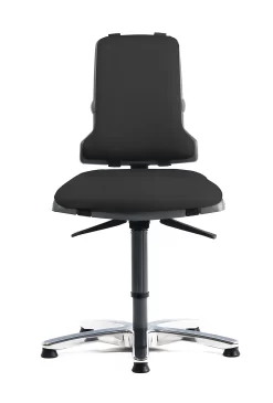 Arbeitsdrehstuhl Sintec 160, Kunstleder-Polster