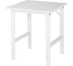 Arbeitstisch, Melamin-Platte, B 750 X T 800 X H 760-1080 Mm