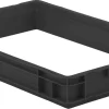 Aufsatzrahmen EFR 6070 Für Kasten Im EURO-Maß, ESD-leitfähig, 600 X 400 X 75 Mm