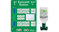 Augenspülstation Mit 1 Flasche