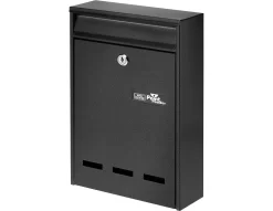 Burg Wächter Briefkasten Pocket, Stahlblech, Einwurf DIN B5, Abschließbar, Eisen