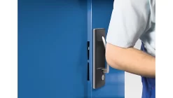 C+P Akkuladeschrank Basic Mit Sichtfenster Aus Acrylglas, H 1950 X B 930 X T 500 Mm, Anthrazit -Lager und Betriebslager c p akkuladeschrank basic mit sichtfenster aus acrylglas h 1950 x b 930 x t 500 mm anthrazit img WS 407100 C