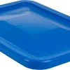 Deckel Für Rechteckbehälter, Kunststoff, 227 L, Blau