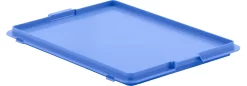 Deckel Mit Haken EF-DH 43 Für Kasten Im EURO-Maß, Blau