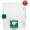 Defibrillator-& AED Wandkasten, Für Innenbereiche, Mit Akustischem Alarm & Standort-Aufkleber, Acrylglas