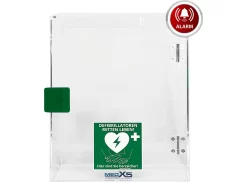 Defibrillator-& AED Wandkasten, Für Innenbereiche, Mit Akustischem Alarm & Standort-Aufkleber, Acrylglas