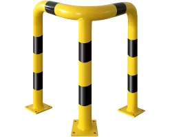 Eck-Rammschutzbügel, 1200 Mm Hoch, Für Innen