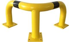 Eck-Rammschutzbügel, 350 Mm Hoch, Für Innen