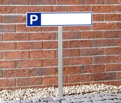 Edelstahl-Einschlageisen Für P-Schilder