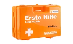 Erste Hilfe-Koffer Pro Safe DE, ABS-Kunststoff, Orange, Inhalt Gem. DIN 13157 Elektro