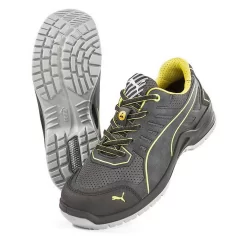 ESD-Damen-Sicherheitsschuh Puma Safety Fuse TC Green Wns Low, S1P, Stahlkappe, Größe 41