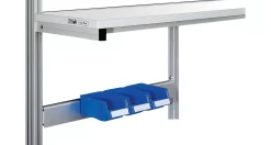 ESD-Kästenprofil Treston BP 120, Für Treston Arbeitstisch Mit B 1200 Mm, Aluminium -Lager und Betriebslager esd kaestenprofil treston bp 120 fuer treston arbeitstisch mit b 1200 mm aluminium img WS 096071 D cut