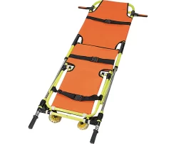 Fahr- Und Tragestuhl Mit Zusatzfunktion Krankentrage, Bis 150 Kg, Einfach Zusammenklappbar