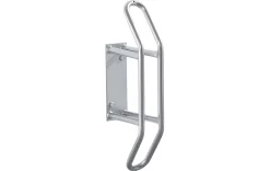 Fahrrad Wandparker, 45° Schräg Links/rechts, F. Reifen Bis B 55 Mm, B 250 X T 200 X H 540 Mm, Stahl, 1 Einstellpl.