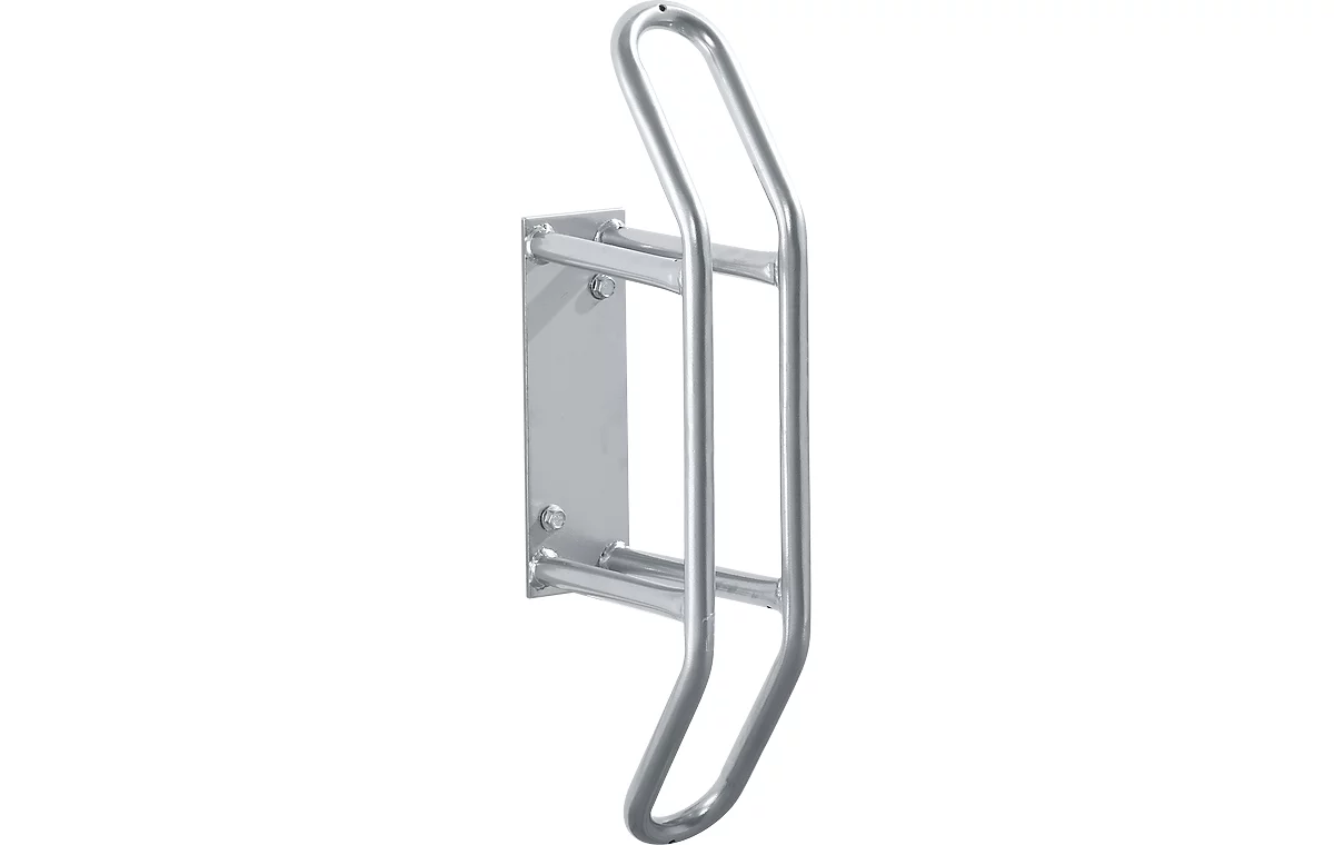 Fahrrad Wandparker, 45° Schräg Links/rechts, F. Reifen Bis B 55 Mm, B 250 X T 200 X H 540 Mm, Stahl, 1 Einstellpl. 1 Fahrrad Wandparker, 45° Schräg Links/rechts, F. Reifen Bis B 55 Mm, B 250 X T 200 X H 540 Mm, Stahl, 1 Einstellpl.