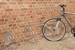 Fahrrad Wandparker, Um 180° Schwenkbar, Für Reifen Bis B 50 Mm, B 85 X T 285 X H 328 Mm, Stahl Verzinkt, 1 Einstellplatz