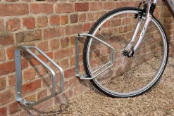 Fahrrad Wandparker, Um 180° Schwenkbar, Für Reifen Bis B 50 Mm, B 85 X T 285 X H 328 Mm, Stahl Verzinkt, 1 Einstellplatz -Lager und Betriebslager fahrrad wandparker um 180 schwenkbar fuer reifen bis b 50 mm b 85 x t 285 x h 328 mm stahl verzinkt 1 einstellplatz img SI 125697 C