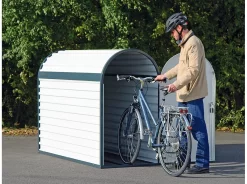 Fahrradgarage BikeBox, Stahlblech-Konstruktion 15 Fahrradgarage BikeBox, Stahlblech-Konstruktion -Lager und Betriebslager fahrradgarage bikebox stahlblech konstruktion img WS 309048 G