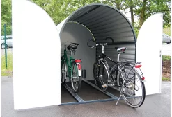Fahrradgarage BikeBox, Stahlblech-Konstruktion 16 Fahrradgarage BikeBox, Stahlblech-Konstruktion -Lager und Betriebslager fahrradgarage bikebox stahlblech konstruktion img WS 309048 H