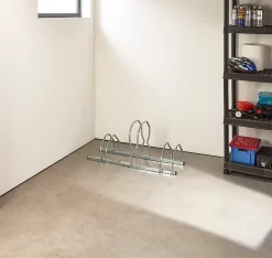 Fahrradständer MOTTEZ Fat Bike, 3 Einstellplätze, Reifenbreite Einstellbar, Selbsttragend, Stahl Verzinkt -Lager und Betriebslager fahrradstaender mottez fat bike 3 einstellplaetze reifenbreite einstellbar selbsttragend stahl verzinkt img SI 194983 J