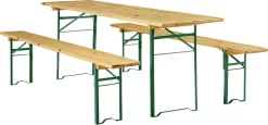 Festzeltgarnitur, 1 Tisch Und 2 Bänke, Extra Groß, 3er-Set 5 Festzeltgarnitur, 1 Tisch Und 2 Bänke, Extra Groß, 3er-Set -Lager und Betriebslager festzeltgarnitur 1 tisch und 2 baenke extra gross 3er set img SI 882761 B cut