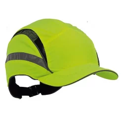 First Base Cap Gelb Mit Reflexstreifen