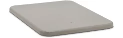 Flachdeckel Für Rechteckbehälter, 550 L/700 L, Grau