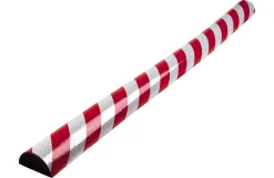 Flächenschutz Typ C, 1-m-Stück, Rot/weiß Reflective