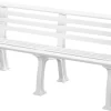 Gartenbank, 4-Sitzer, L 2000 Mm, Weiß