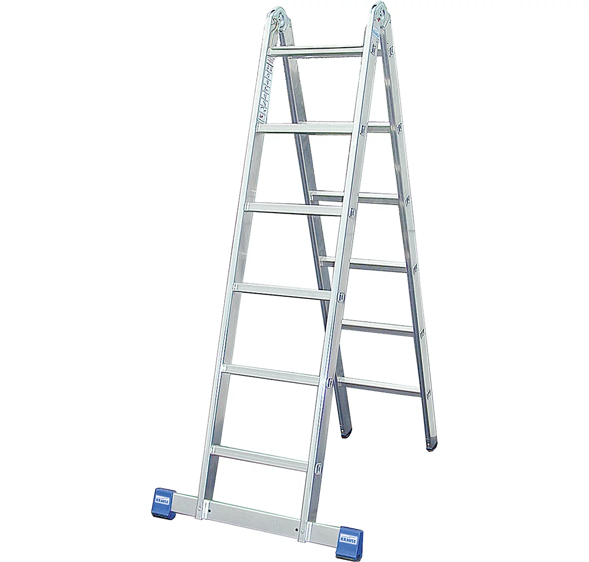 Gelenk-Doppelleiter, 2 X 6 Sprossen