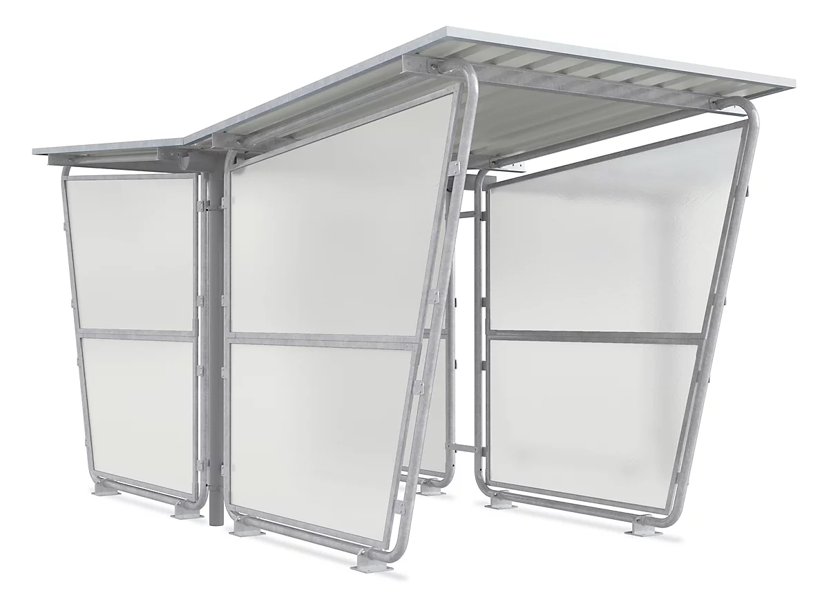 Grundeinheit Überdachung Siegen, Doppelseitig, B 2145 Mm 2 Grundeinheit Überdachung Siegen, Doppelseitig, B 2145 Mm – Bild 2