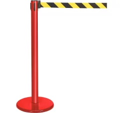 Gurtpfosten Rot, Gurt Schwarz/gelb