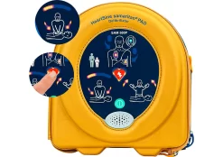 HeartSine SAM500P Reanimations-Defibrillator, AED, Für Laien & Ersthelfer, Mit Manueller Schockauslösung, 4 Jahre Allgefahren-Zusatzversicherung -Lager und Betriebslager heartsine sam500p reanimations defibrillator aed fuer laien ersthelfer mit manueller schockausloesung 4 jahre allgefahren zusatzversicherung img SI 175842 E cut A8