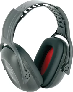 Honeywell Kapselgehörschützer Verishield VS110D, EN 352-1, SNR 30 DB, Patentierte Air-Flow-Control-Technologie, Schwarz-rot