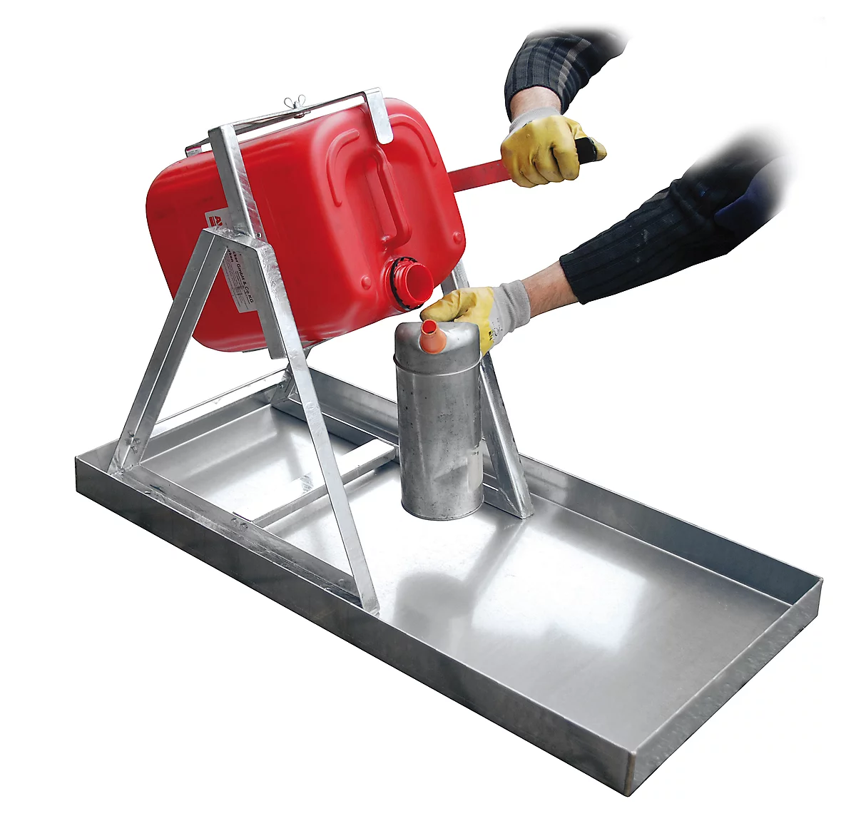 Kanister-Abfüllhilfe Typ KAH-60, Feuerverzinkt 3 Kanister-Abfüllhilfe Typ KAH-60, Feuerverzinkt – Bild 3