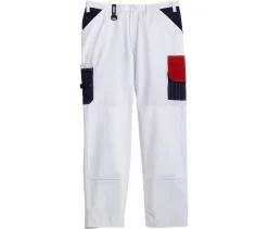 KANSAS® Maler-Bundhose Color, Weiß, Gr. 44