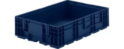 Kleinladungsträger R-KLT 6415, Polypropylen, B 600 X T 400 Mm, Bis 20 Kg, Dunkelblau