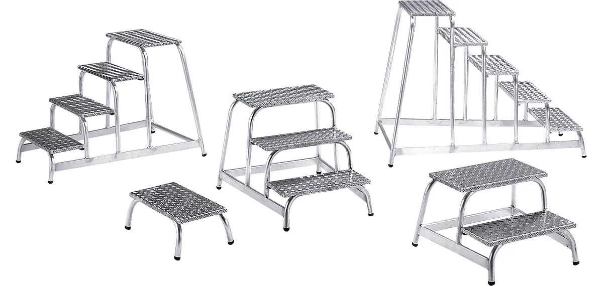 Krause Montagetritt, 1 Stufe, Höhe 0,20 M, 2,5 Kg – Bild 2