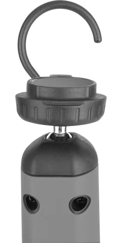 LED-Werkstattleuchte Ansmann IL700R, 700 Lumen (Hauptleuchte), 120 Lumen (Knopfleuchte), Bis Zu 15 H, Drehbar, B 40 × T 44,5 × H 384 Mm, Kunststoff -Lager und Betriebslager led werkstattleuchte ansmann il700r 700 lumen hauptleuchte 120 lumen knopfleuchte bis zu 15 h drehbar b 40 t 44 5 h 384 mm kunststoff img SI 301833 J cut