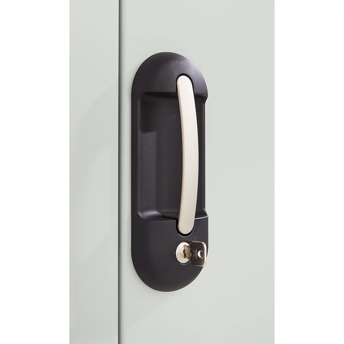 Magazinschrank, 1980 Mm Hoch, 15 Böden, Ohne Kästen, Mit Türen, Lichtgrau 4 Magazinschrank, 1980 Mm Hoch, 15 Böden, Ohne Kästen, Mit Türen, Lichtgrau – Bild 4