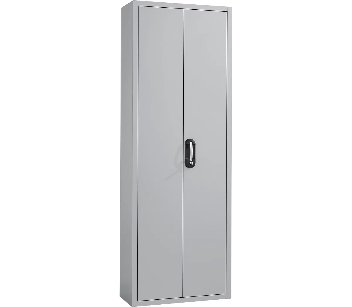 Magazinschrank, 1980 Mm Hoch, 18 Böden, 114 Kästen, Mit Türen, Hellsilber 1 Magazinschrank, 1980 Mm Hoch, 18 Böden, 114 Kästen, Mit Türen, Hellsilber