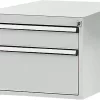 Manuflex Schubladen-Unterbauten, Für Werkbank Profi Tiefe 700 Mm, Lichtgrau