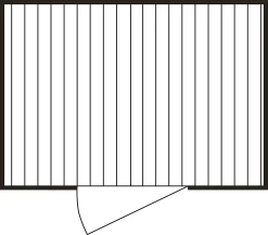 Materialcontainer MC 1300, Verzinkt, Zerlegt, Mit Holzfußboden