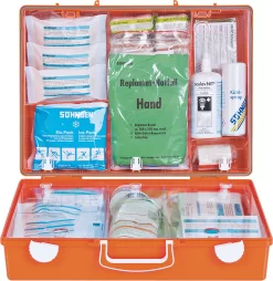 Mobiler Erste-Hilfe-Koffer, Bereich Holzbearbeitung -Lager und Betriebslager mobiler erste hilfe koffer bereich holzbearbeitung img WS 023903 B