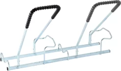 Mottez Fahrradständer Für 2 Fahrräder, Verlängerungsmodul, Verzinkter Stahl, Bügel Mit Gummi, B 760 X T 670 X H 740 Mm