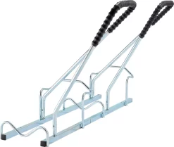 Mottez Fahrradständer Für 2 Fahrräder, Verlängerungsmodul, Verzinkter Stahl, Bügel Mit Gummi, B 760 X T 670 X H 740 Mm -Lager und Betriebslager mottez fahrradstaender fuer 2 fahrraeder verlaengerungsmodul verzinkter stahl buegel mit gummi b 760 x t 670 x h 740 mm img SI 194978 C cut