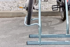 Mottez Fahrradständer Für 2 Fahrräder, Verlängerungsmodul, Verzinkter Stahl, Bügel Mit Gummi, B 760 X T 670 X H 740 Mm -Lager und Betriebslager mottez fahrradstaender fuer 2 fahrraeder verlaengerungsmodul verzinkter stahl buegel mit gummi b 760 x t 670 x h 740 mm img SI 194978 G